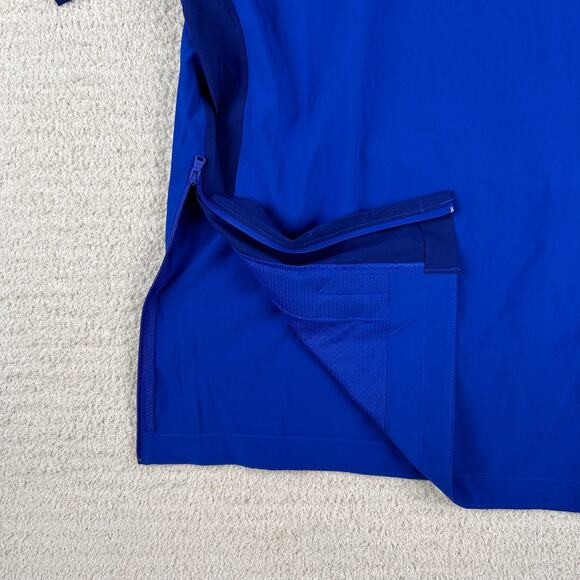 Under Armour Mens Top Small Blue Storm 1/4 Zip Pull Over Short Sleeve Loose Fit - Picture 8 of 12